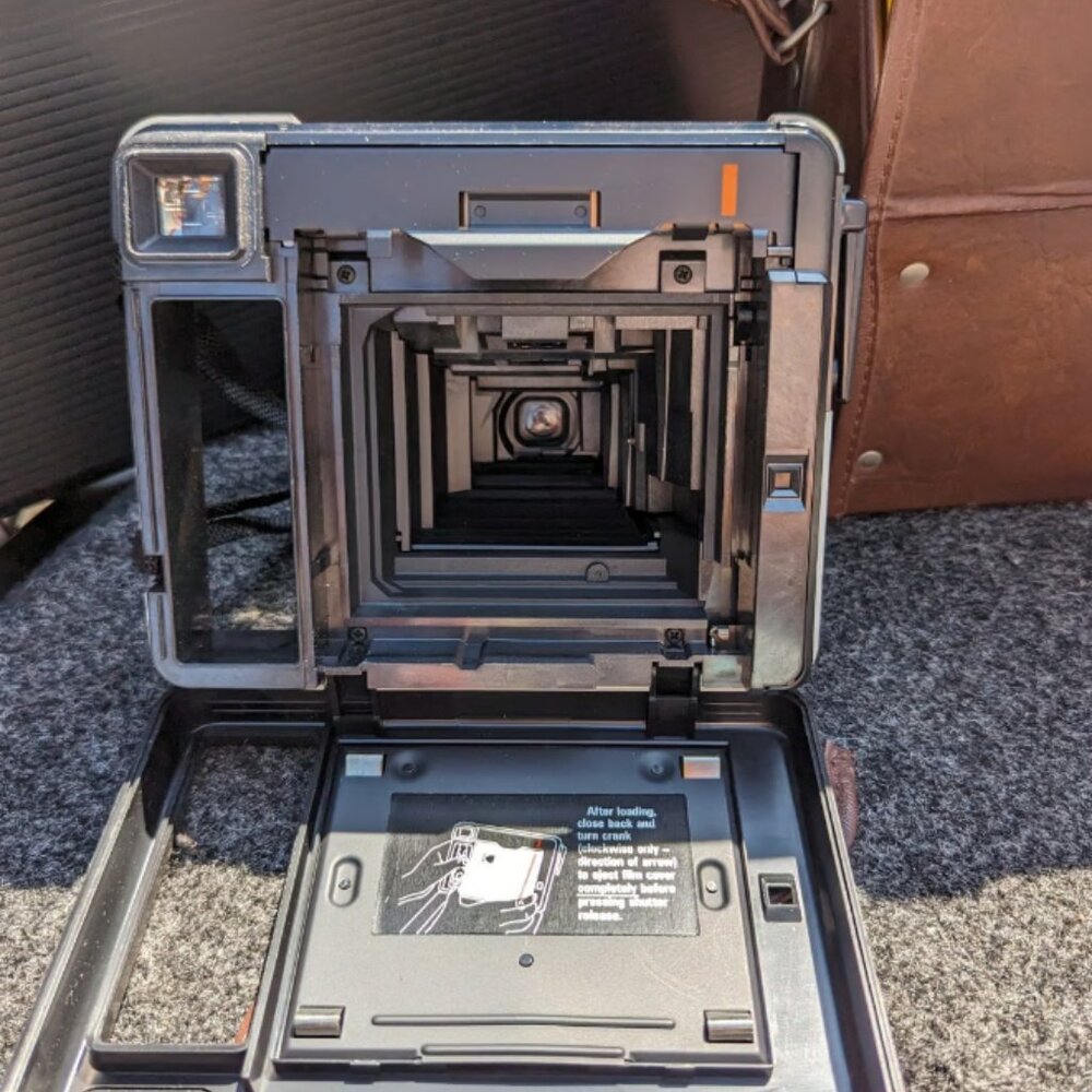 Kodak VINTAGE KODAK EK2 INSTANT CAMERA With Strap - Electronics Color: Grey - Picture 2 of 6
